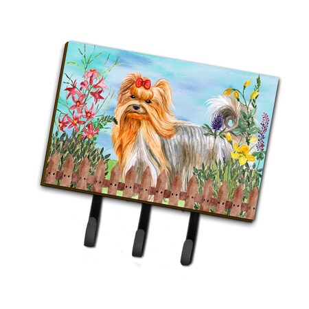 Jensendistributionservices Yorkshire Terrier Spring Leash or Key Holder MI1710167
